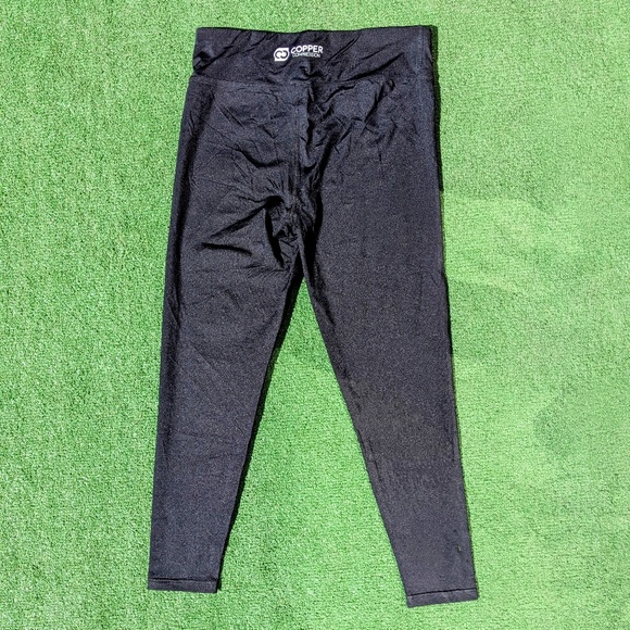 Copper Infused Mens Support Compression Base-Layer Performance Tights Small New - Picture 5 of 5